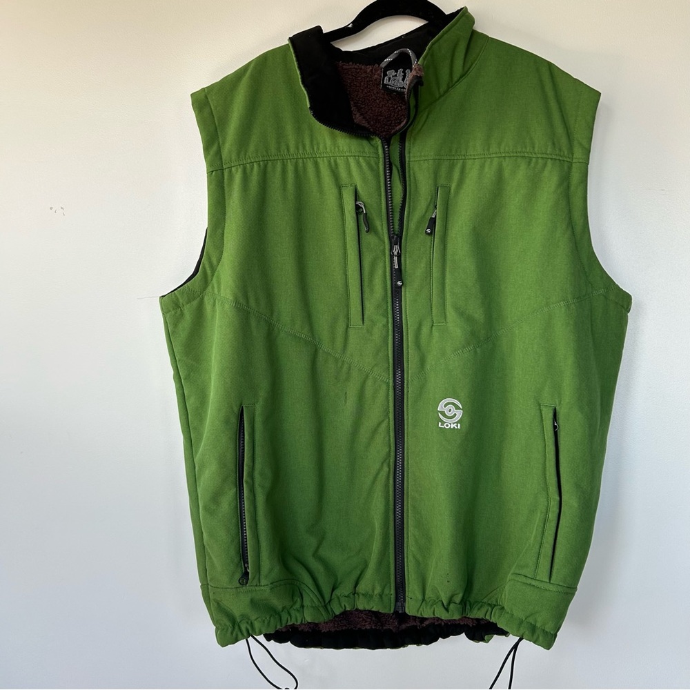 Loki full zip packable mountain vest